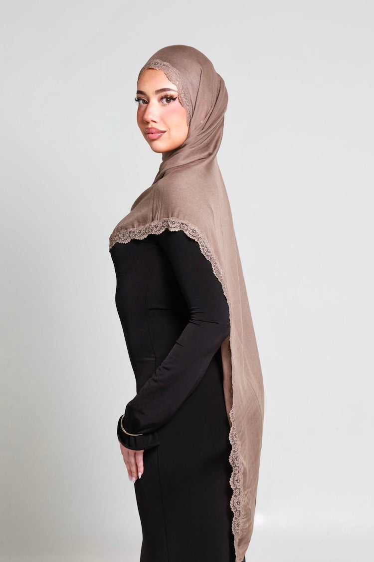 Mochette Double Lace Hijab