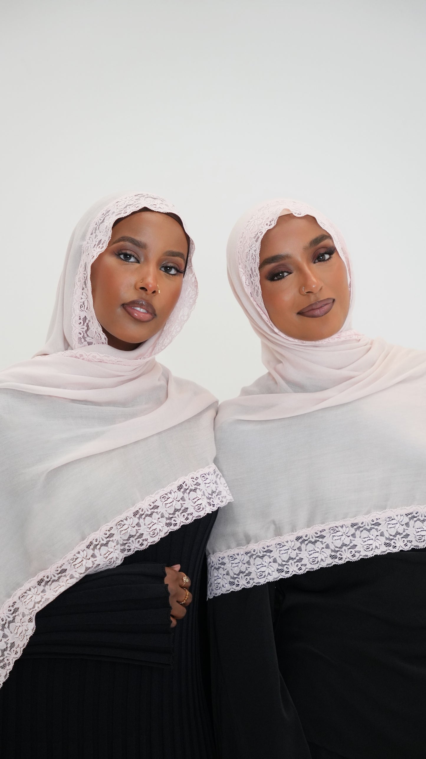 Rosette Lace Hijab