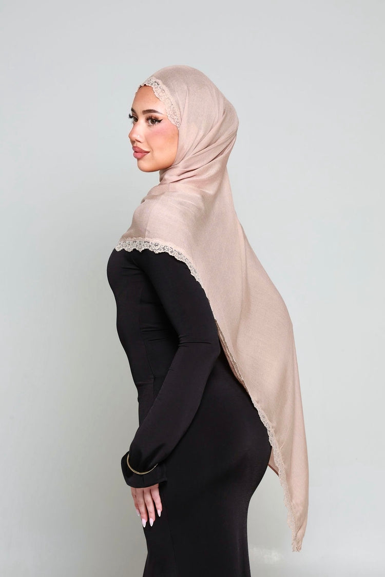 Swan Double Lace Hijab