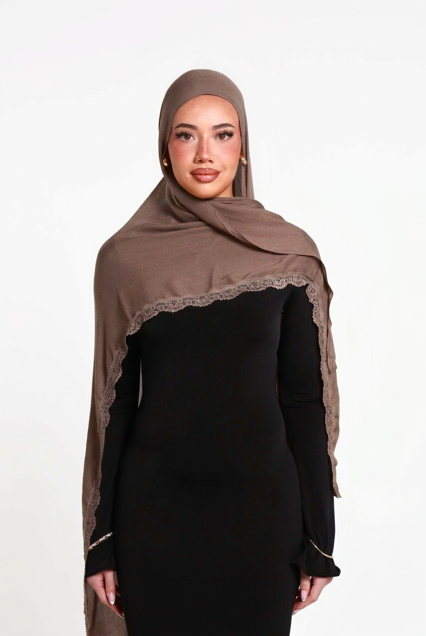 Mochette Single Lace Hijab